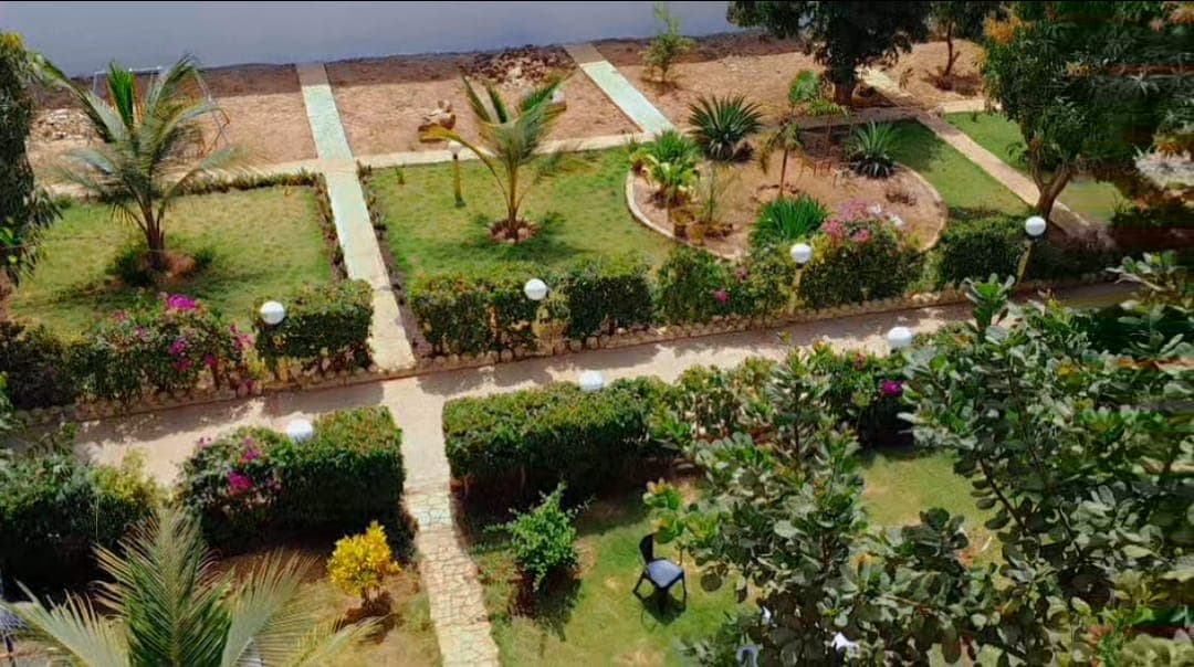 Sénégal Tourisme Pour Tous - Vue aérienne des jardins écotouristiques